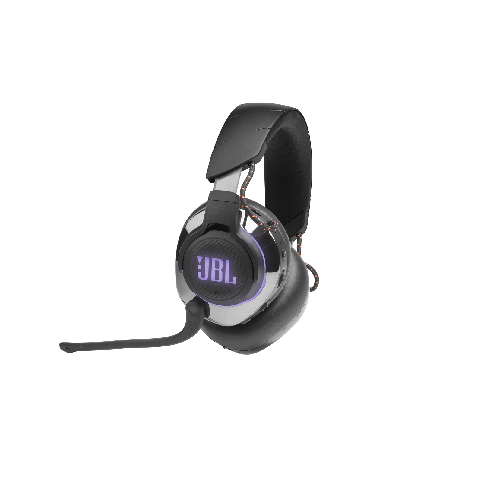 JBL Quantum 810 Wireless - Black - Wireless over-ear performance gaming headset with Active Noise Cancelling and Bluetooth - Detailshot 4